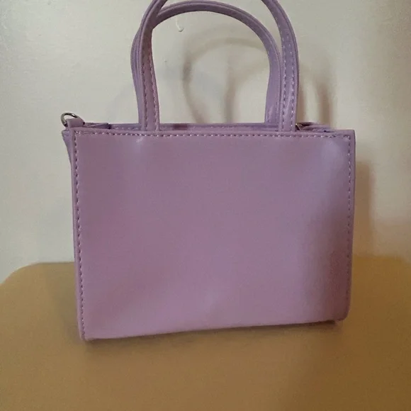 Lavender Strappy Heels and Handbag Set size 10 nwt - Picture 5 of 16